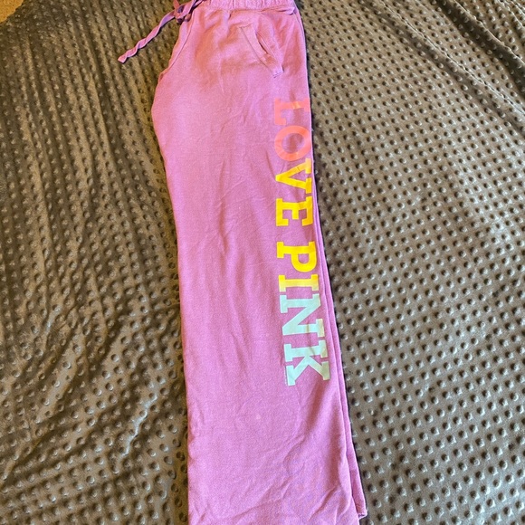 PINK Victoria’s Secret boyfriend sweatpants - Picture 4 of 7
